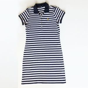 Ralph Lauren Classic Sport Polo Dress Striped